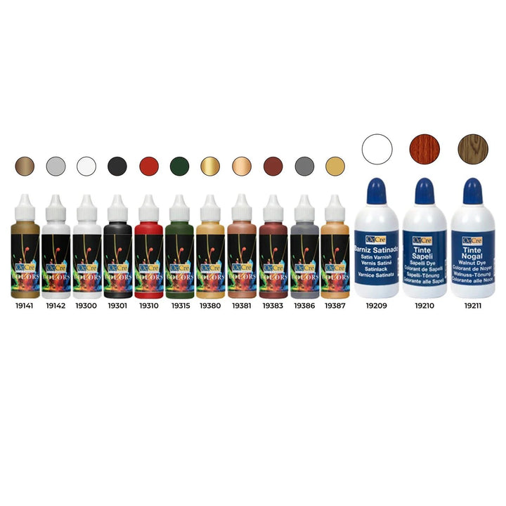 OCCRE Packung Farben zum Malen von Schnelligkeit Vespuci Code 90507