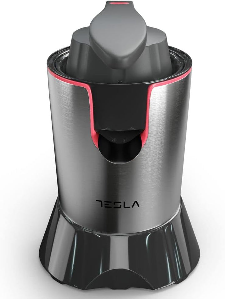 Tesla CJ301BX Zitruspresse, 300 W, Kapazität 650 ml, Fruchtfleischfilter, einfache Reinigung, Schwar