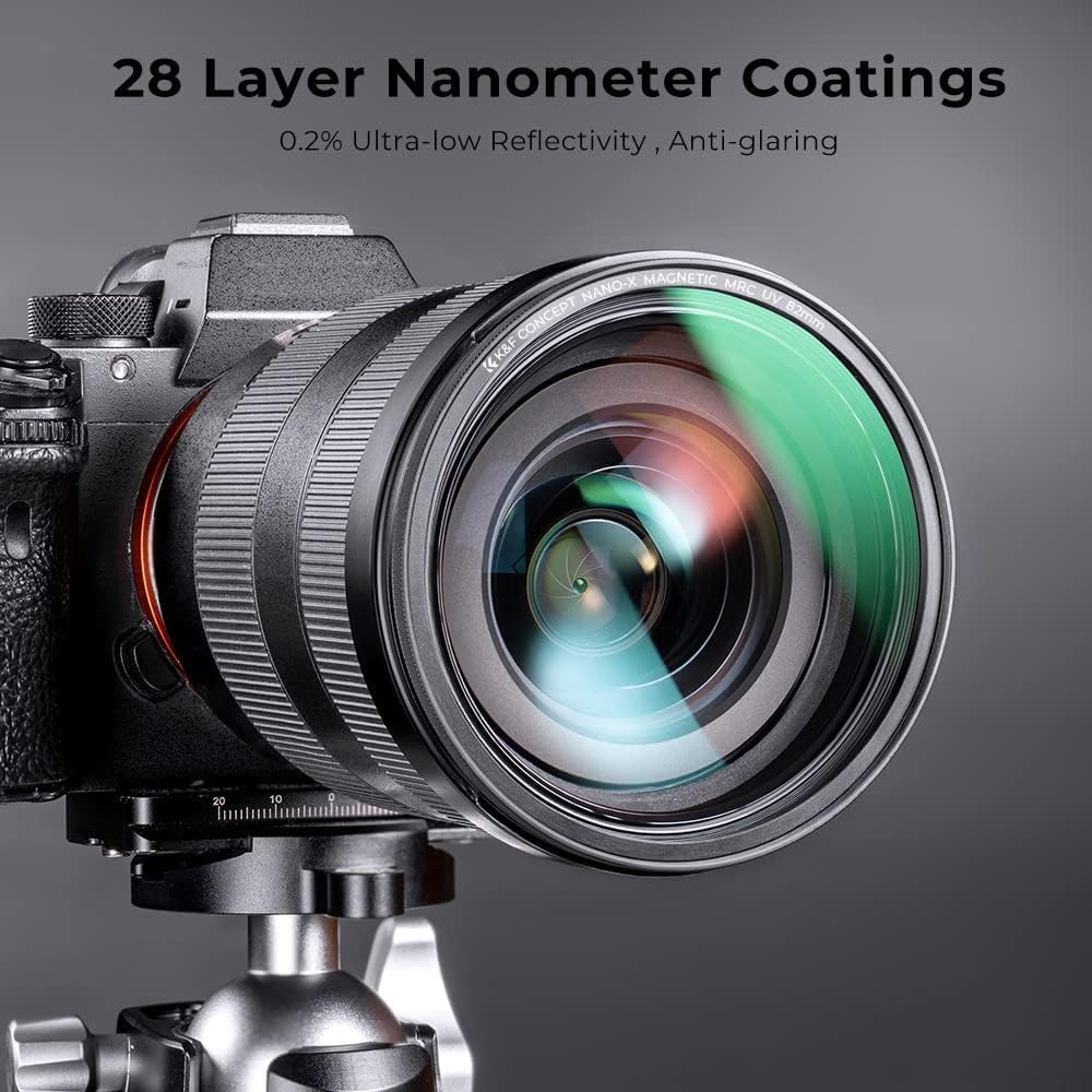 K&F Concept Magnetic Filter Set Nano X-Serie 95mm Magnetisches Schnellwechsel System Quick Swap Syst