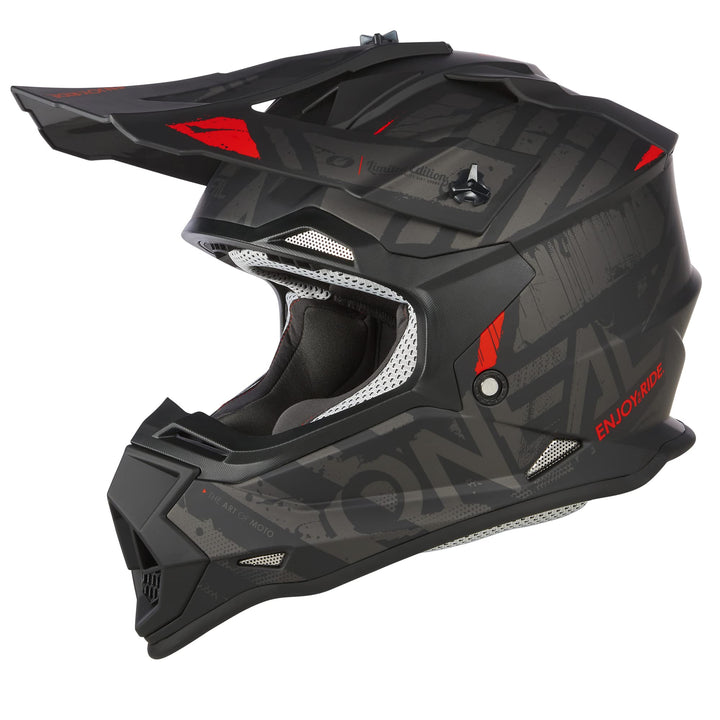 O'NEAL | Motocross-Helm | MX Enduro | ABS-Schale, Lüftungsöffnungen für optimale Kühlung | 2SRS Helm
