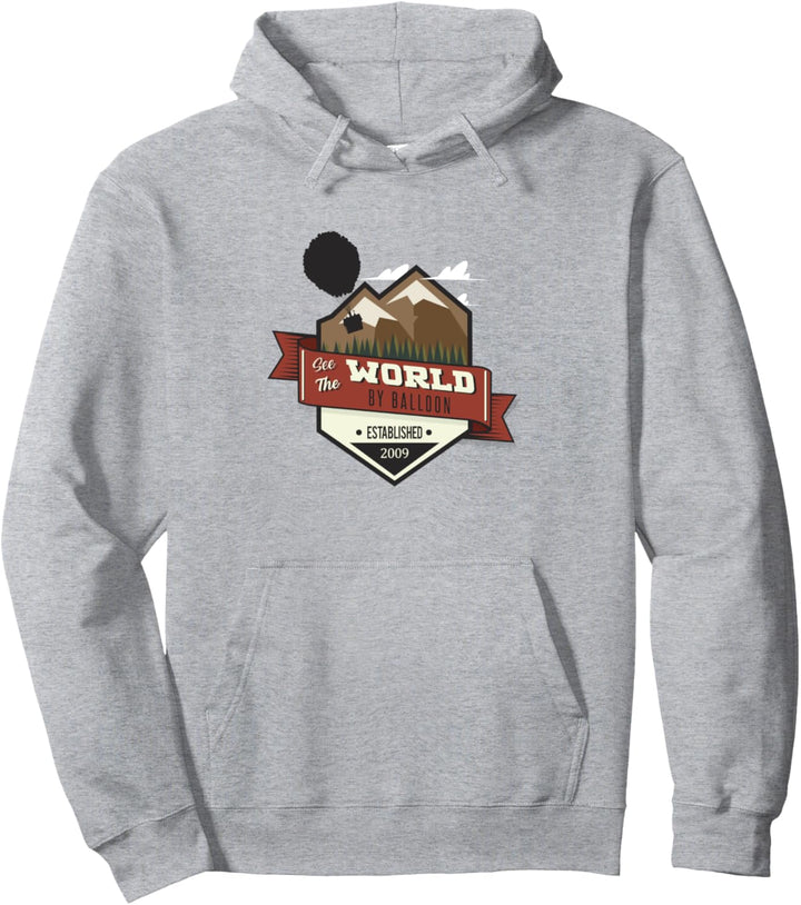 Disney Pixar Up See The World By Balloon Pullover Hoodie