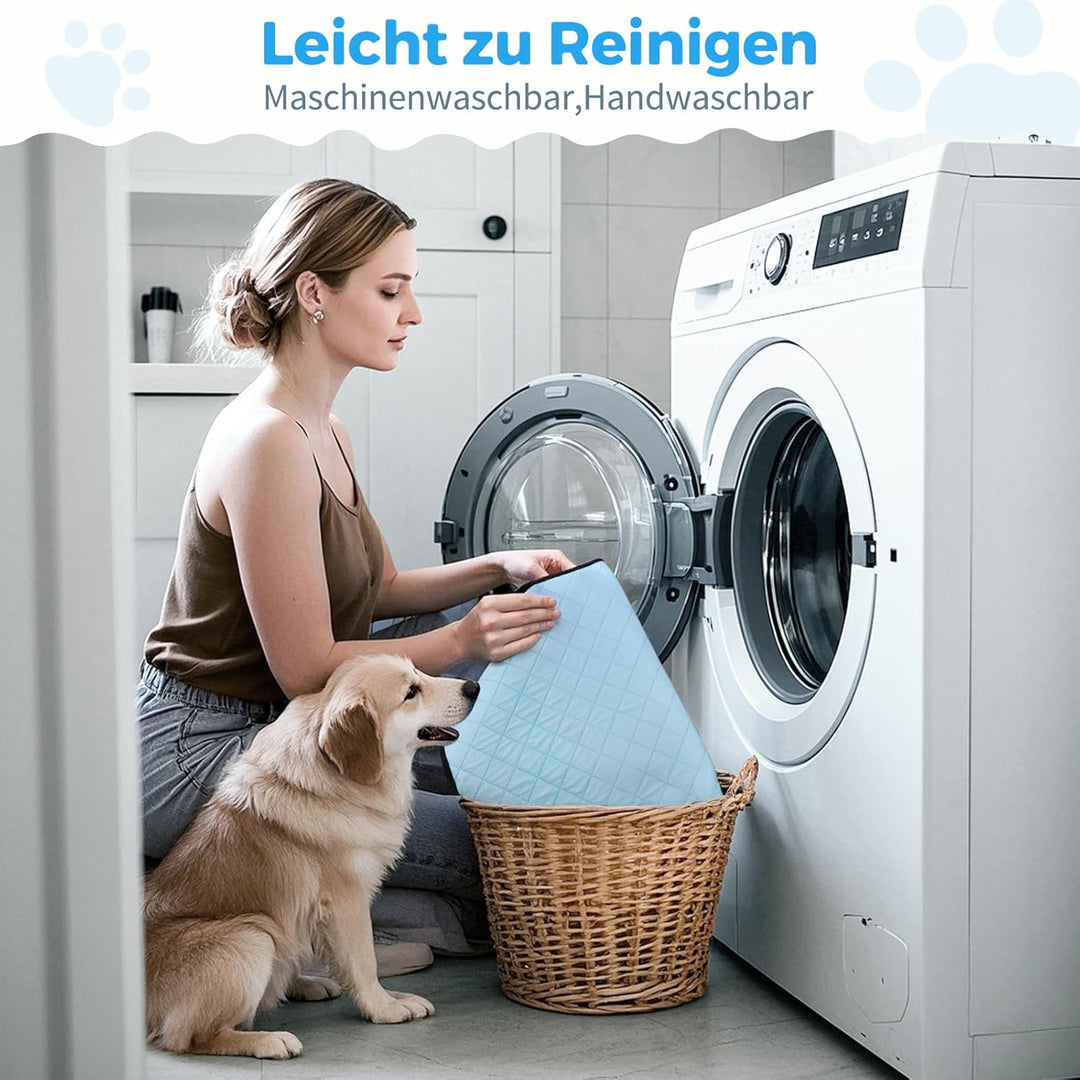 Clefivie Kühlmatte für Hunde, Kühlmatte für Katzen Hundekühlmatte Selbstkühlend, Waschbar Kühldecke