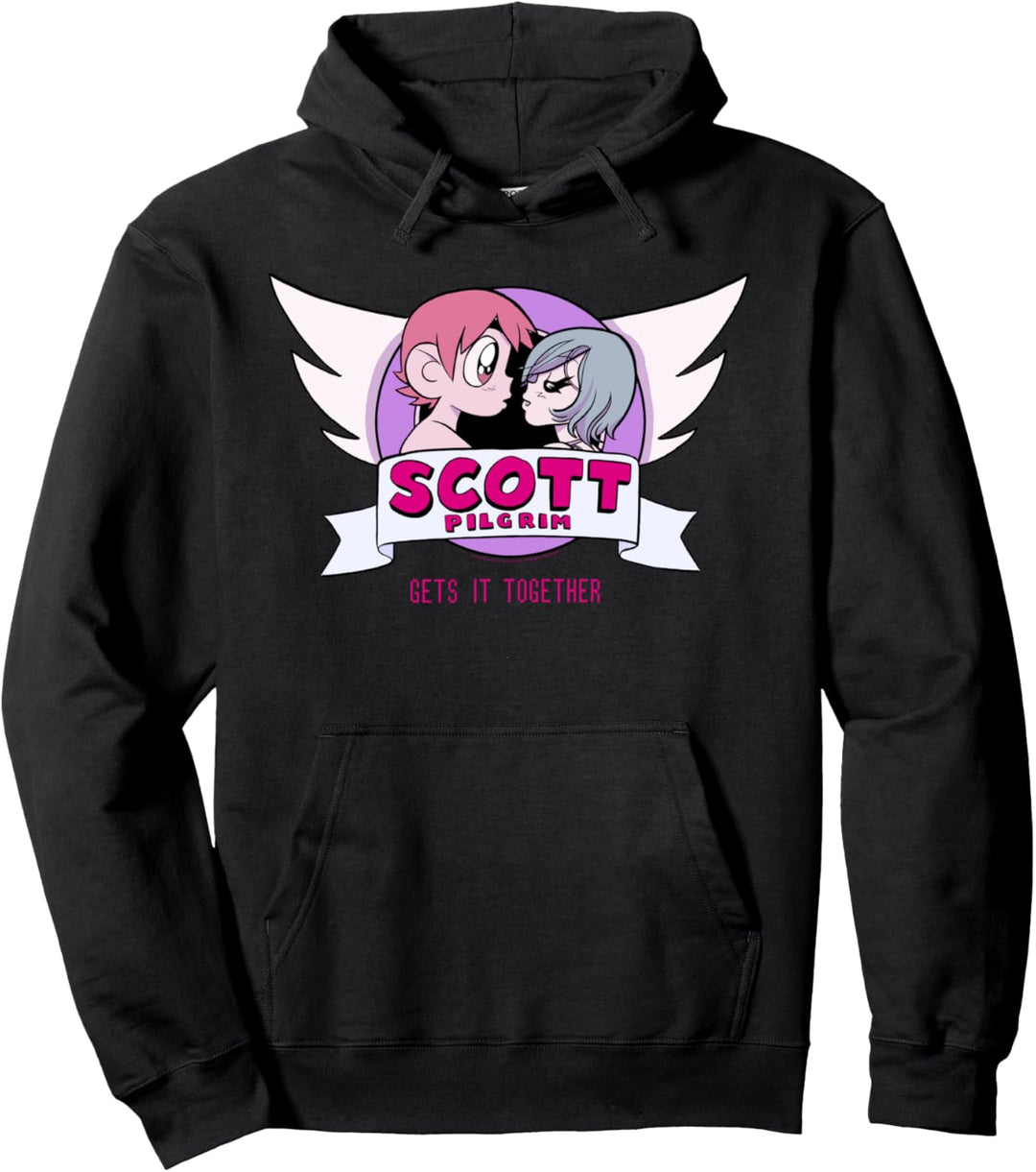 Scott Pilgrim Vs. The World Gets It Together Banner Pullover Hoodie