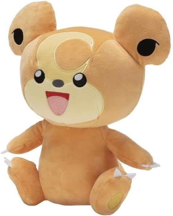 BANDAI Pokémon Plüschtier Teddiursa, 30 cm