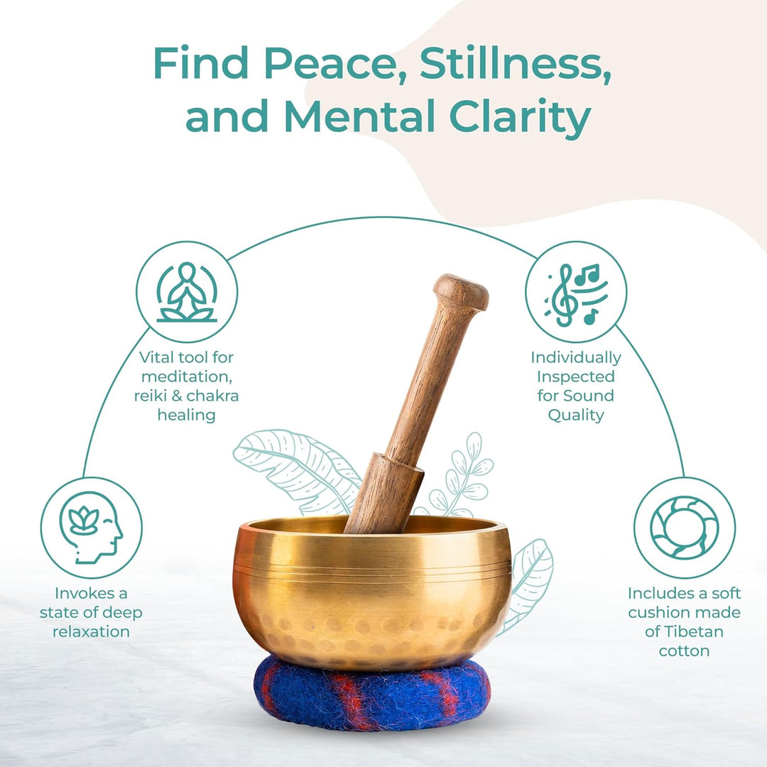 Ohm Store - Tibetanische Meditation und Yoga - Klangschalen-Set Original, Original