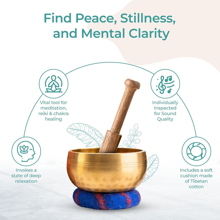 Ohm Store - Tibetanische Meditation und Yoga - Klangschalen-Set Original, Original