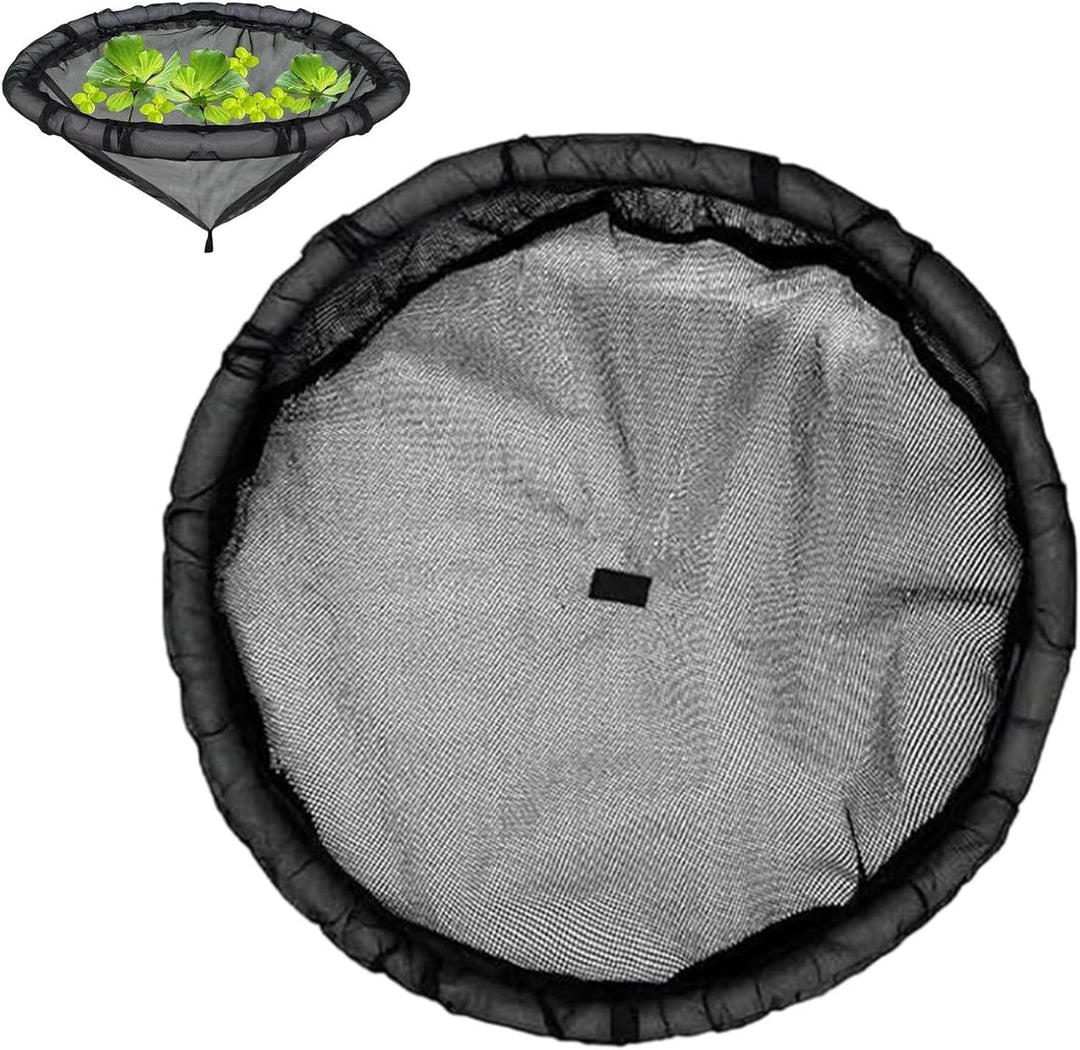 2 Stück Teich Pflanztopf Schwimmend | Schwimmender Pflanzenschutz - 45 cm Durchmesser, Feines Sieb,