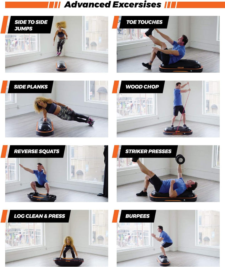 Terra Core Multi Fitnessgerät Balance-Trainer Steppbrett Trainingsbank für