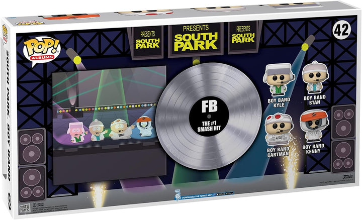 Funko Pop! Albums Deluxe: South Park - Eric Cartman - Boyband - Vinyl-Sammelfigur - Geschenkidee - O