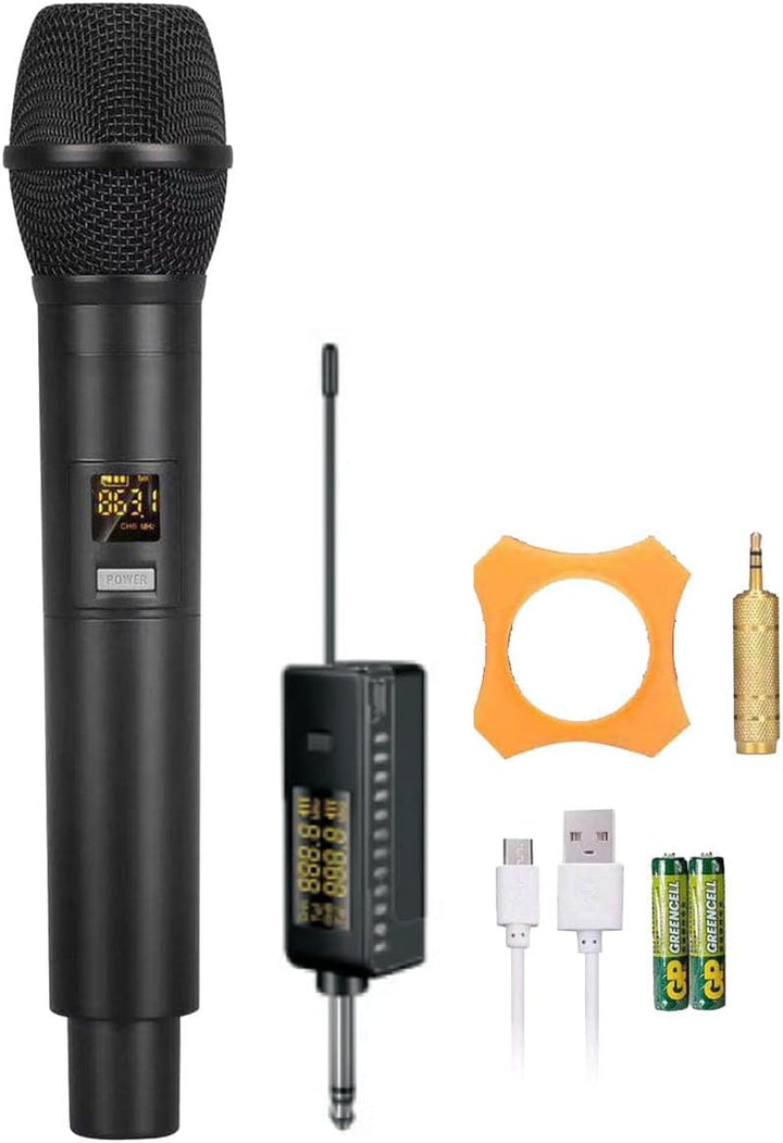 E-Lektron UHF Funkmikrofon Satz mit Ansteck-Empfänger (U-1), U-1