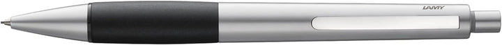 LAMY accent Druckbleistift 196 – Aluminiumfarbener Bleistift mit austauschbarem Kautschukgriffstück