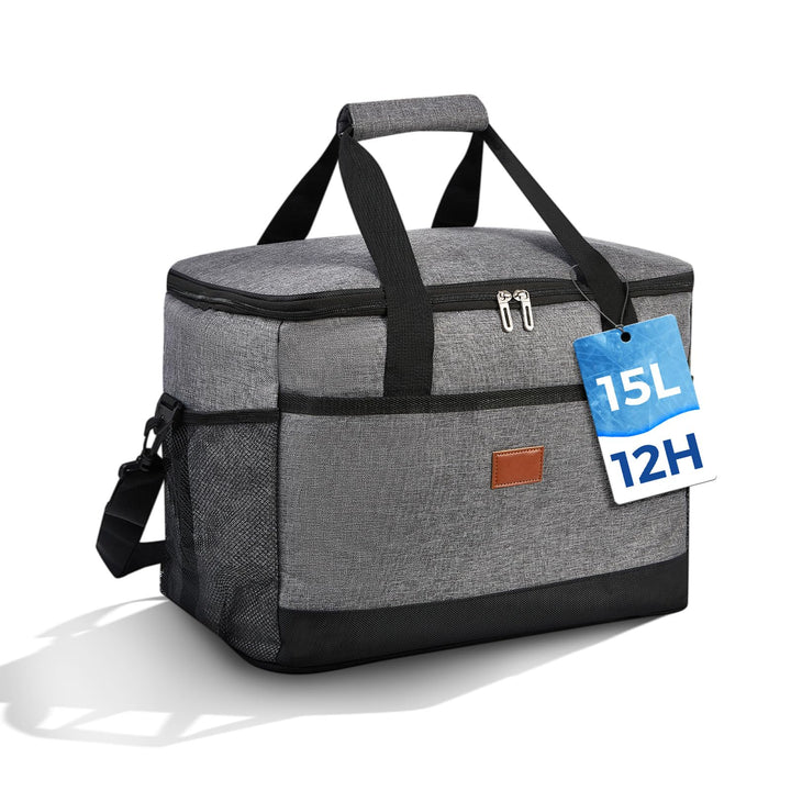 FOSER KüHltasche 35l Gross Thermotasche faltbar Mit Tragegurten Lunchtasche Campingtasche KüHlrucksa