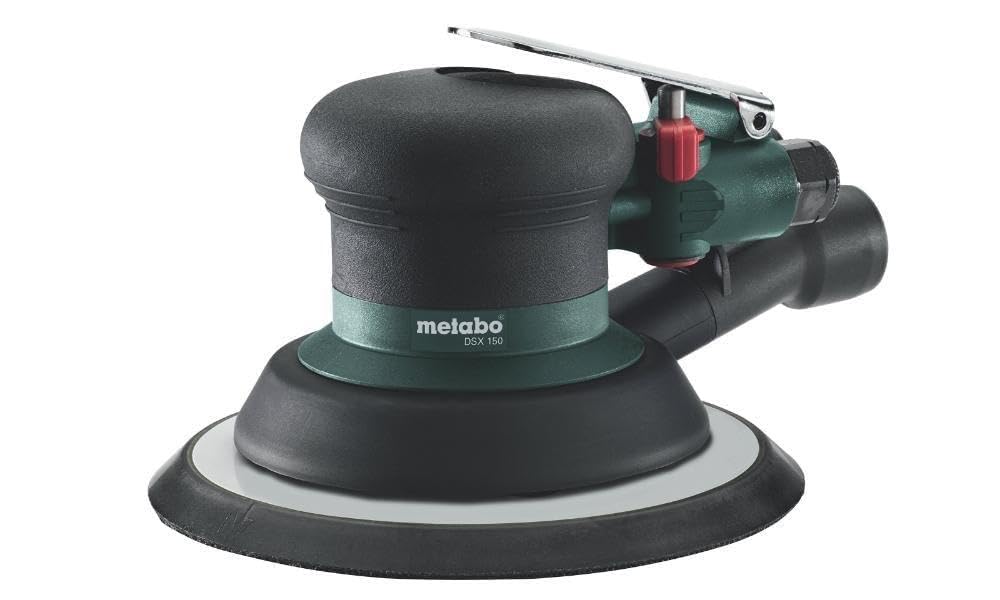 Metabo Druckluft-Exzenterschleifer DSX 150 (601558000) Karton, Schleifteller-Ø: 150 mm, Arbeitsdruck