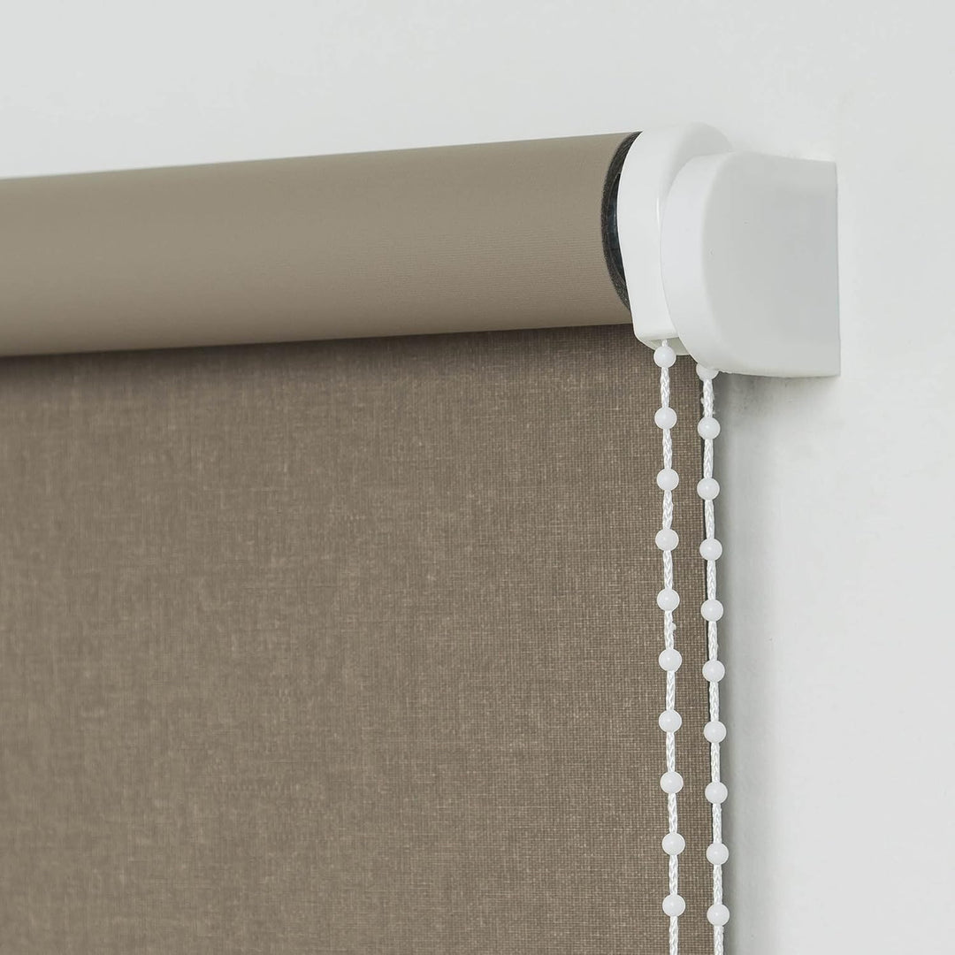 Liedeco® Rollo, Fenster Rollo, Kettenzug-Rollo / 62 x 180 cm (Breite x Höhe), caffee/Verdunkelnd, Ab