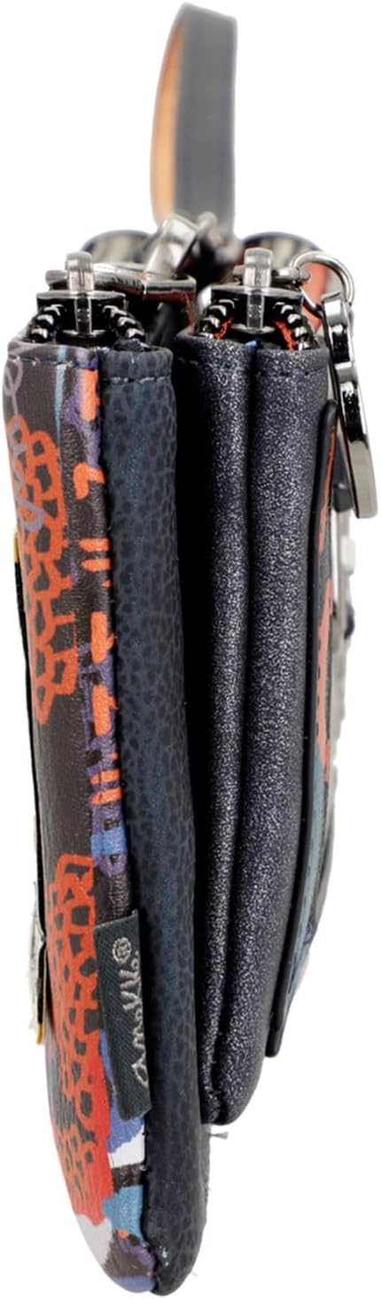 Anekke Contemporary Nagare Wallet Purse L Multicolor
