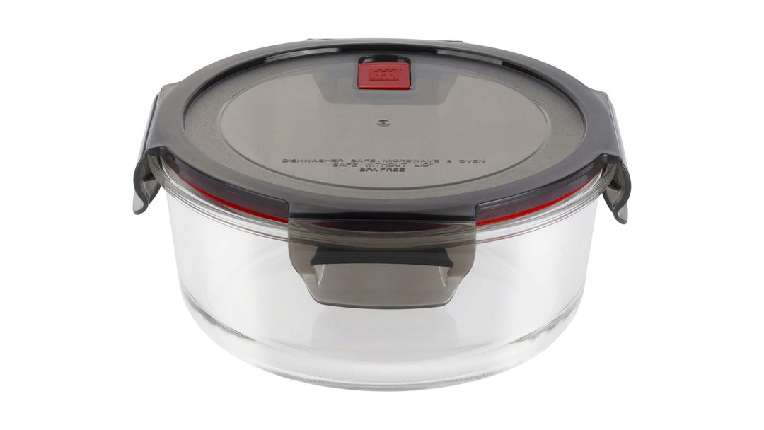 Zwilling Set 2 Stück Gusto Glasdose Vorratsdose Auflaufform Backform Rund 1300 ml
