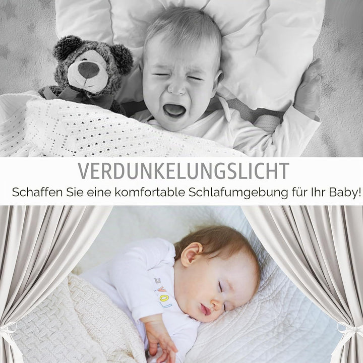Hausbett Himmel, 2 Stück Betthimmel Hausbett Musselin, Baldachin Kinderzimmer Stoffhimmel für Hausbe