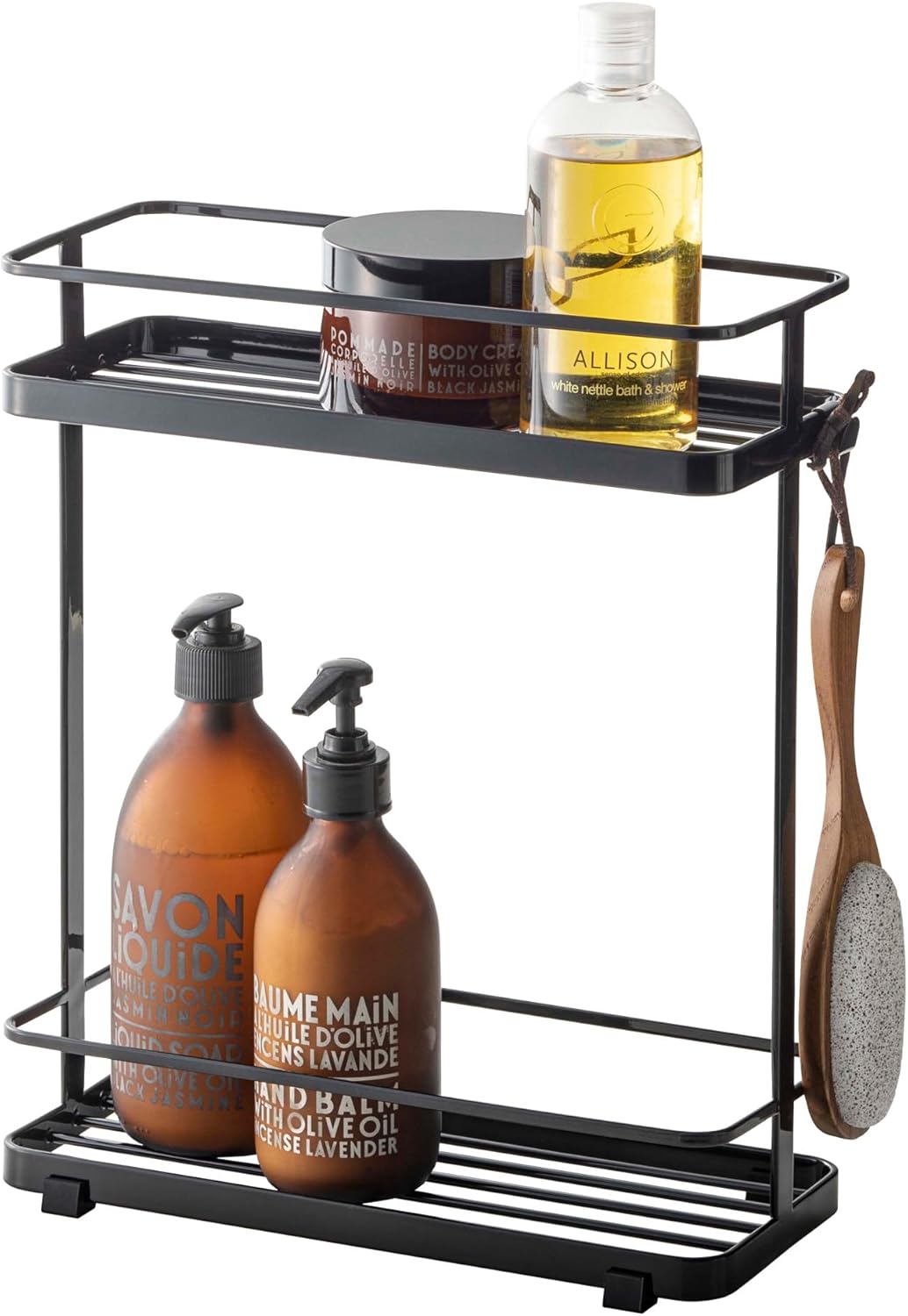 Dispenser rack - Tower - black Schwarz, Schwarz