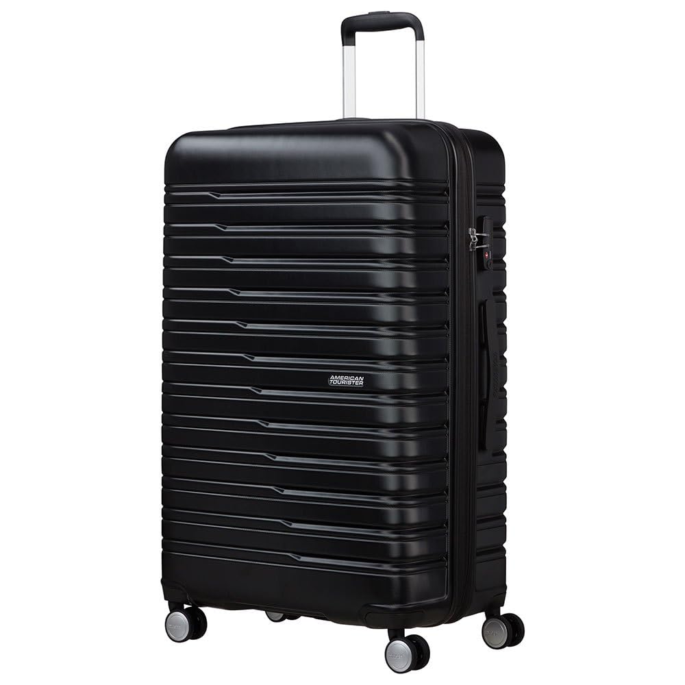 American Tourister Flashline - Spinner L, Koffer, 78 cm, 100/109 L, Schwarz (Shadow Black) Black (Sh