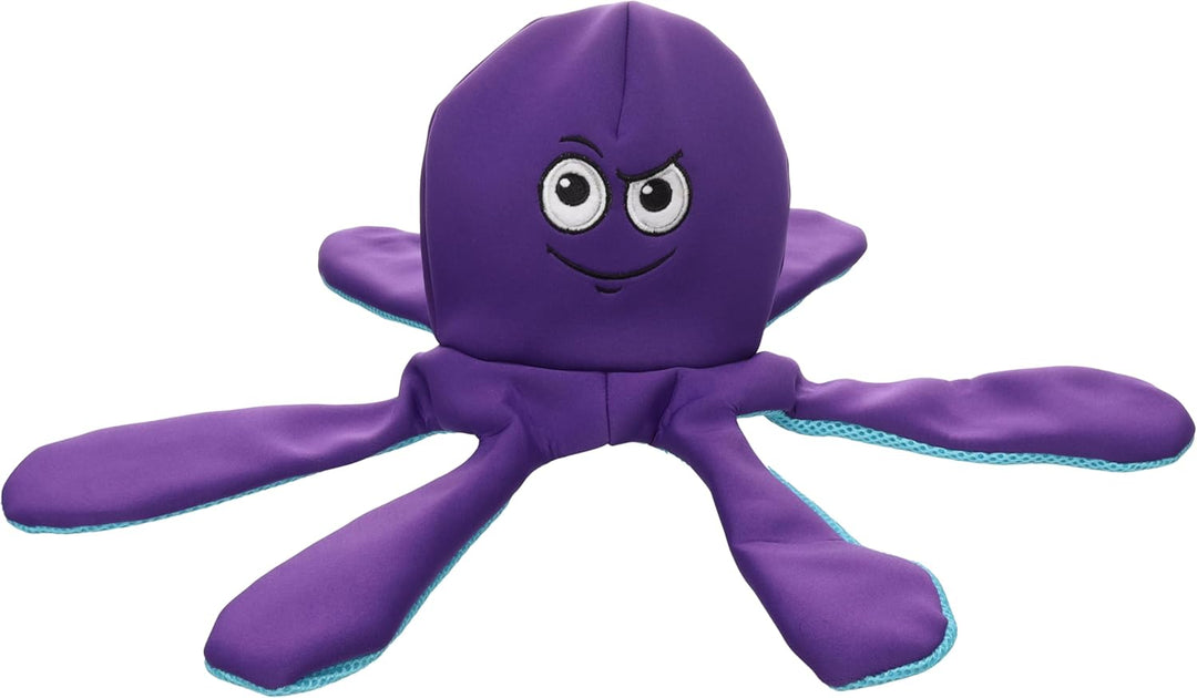 Flamingo Hundespielzeug Franne Oktopus Emoji – Lila – 57 cm | Schwimmfähig, strapazierfähig & unterh