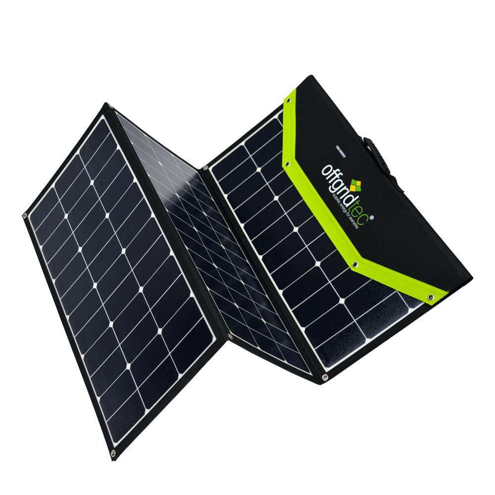 Offgridtec® FSP-2 195W Ultra faltbares Solarmodul ohne Laderegler Aufständerung integriert. Für Camp