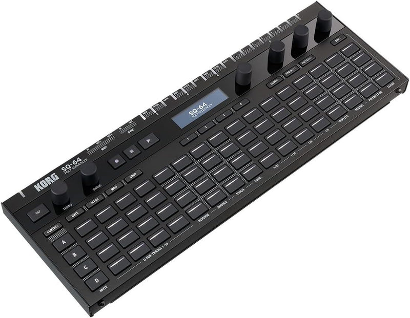 KORG SQ-64 Polyphonic Step Sequencer + Software Bundle