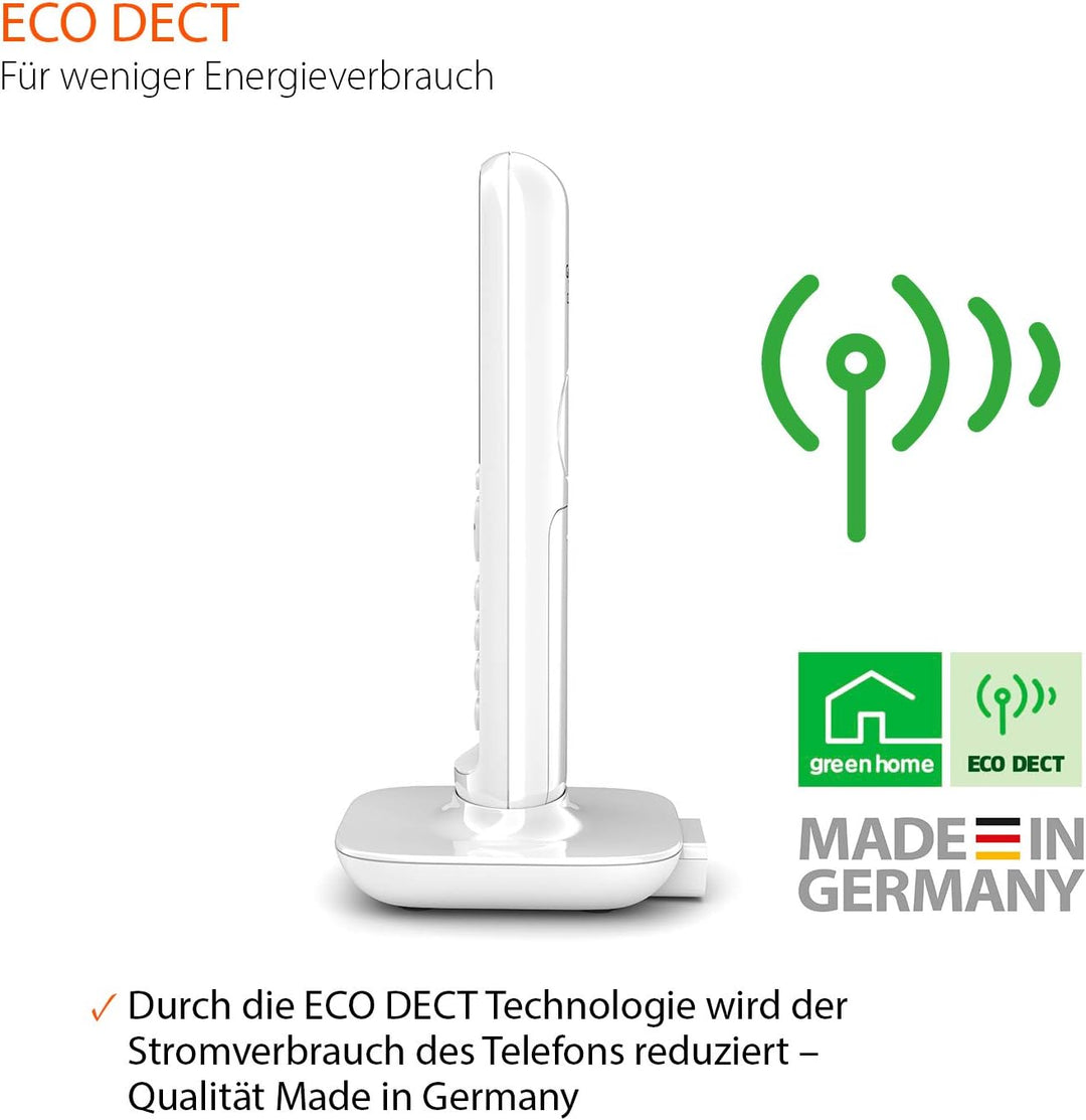 Gigaset CL390HX - Design DECT-Mobilteil mit Ladeschale - Fritzbox-kompatibel - Schnurloses Telefon f