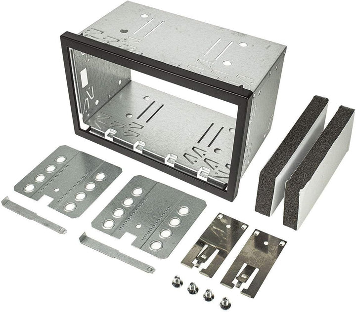 tomzz Audio 2423-003 Doppel DIN Radioblende Set kompatibel mit Jaguar X-Type Bj.2001-2009 S-Type Bj.
