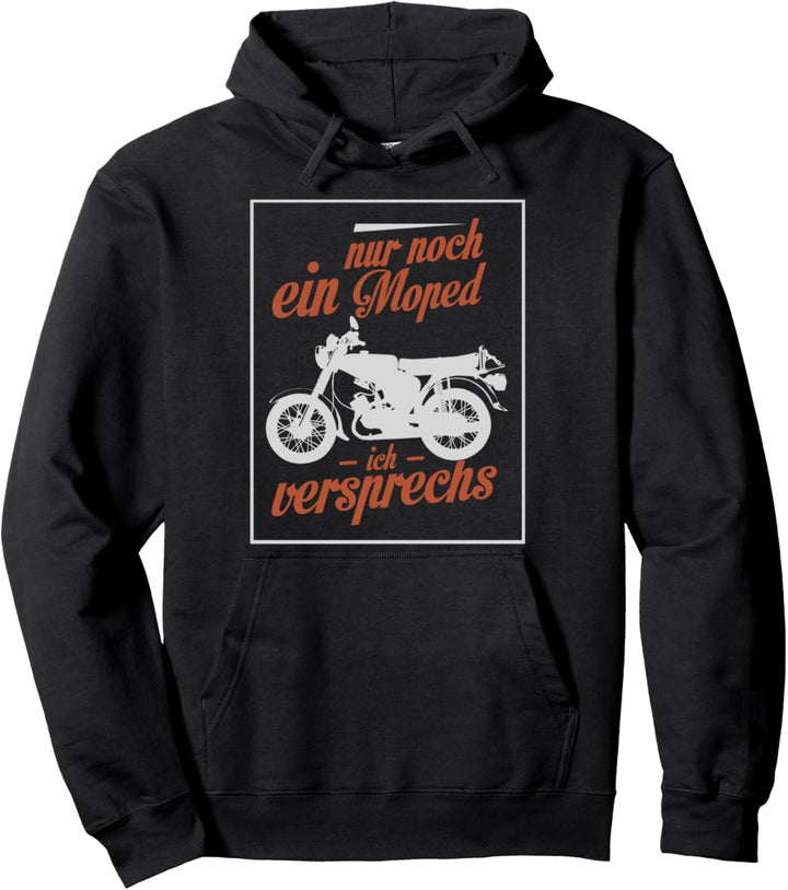 Nur Noch Ein Moped S51 Simmi DDR Nostalgie 50ccm 2 Takter Pullover Hoodie