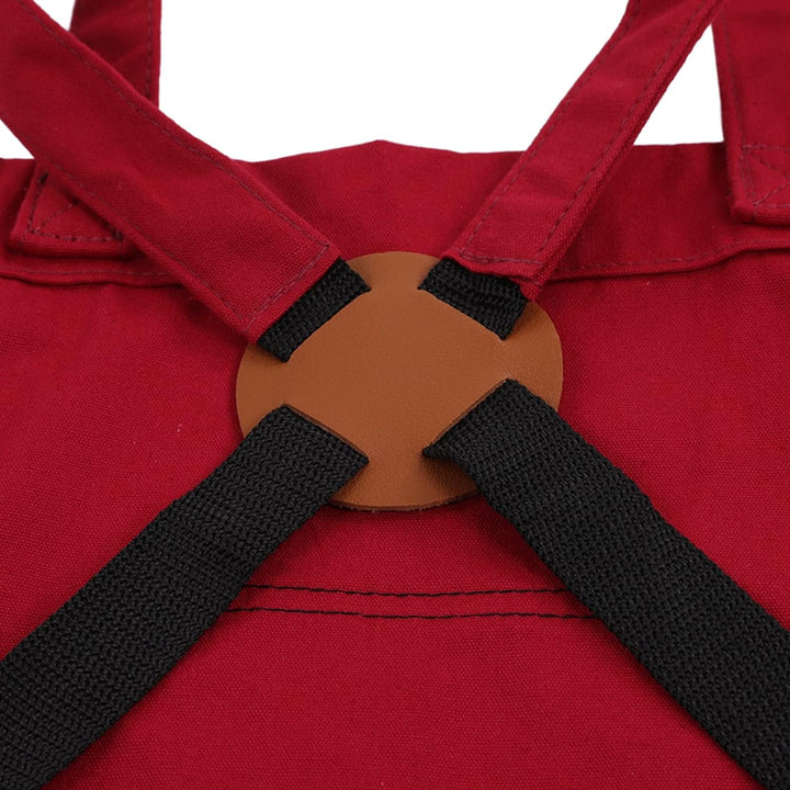 Gartenschürze, 210D PVC Stoffschürze mit Taschen, robuste Arbeitsschürze für Frauen und Männer, Gart