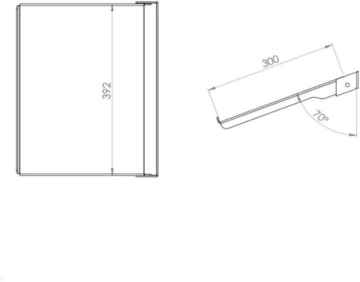 Notebook Wandhalterung klappbar, MNH240S