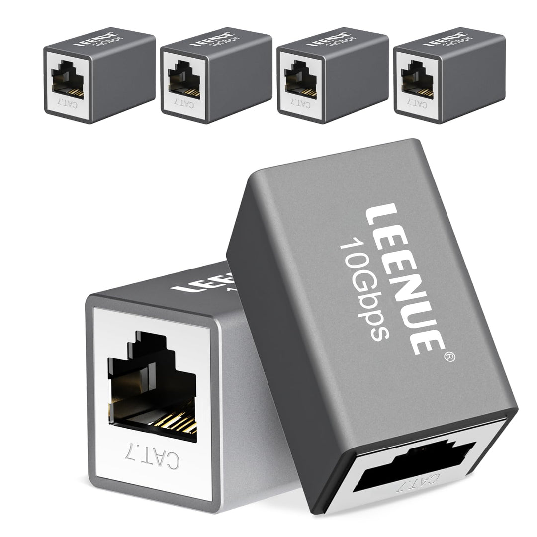 RJ45 Kupplung 6 Stück, Cat 7 LAN Kabel verbinder für LAN Kabel, Netzwerkkabel, Patchkabel, Netzwerk