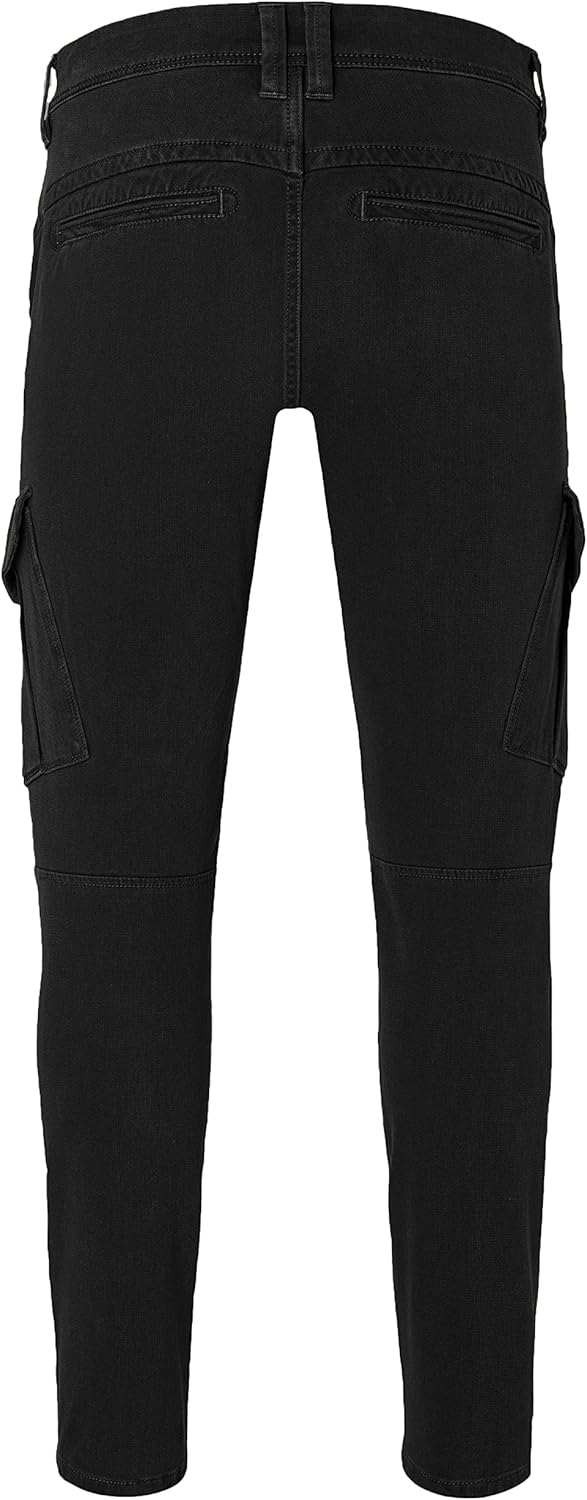 Timezone Herren Regular Brooklyntz Freizeithose 36W / 32L Washed Black, 36W / 32L Washed Black