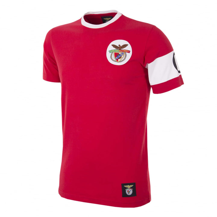 SL Benfica Retro Kapitän T-Shirt M Rot, M Rot