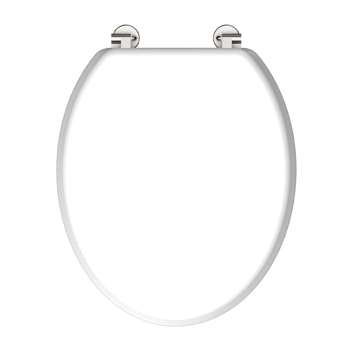 SCHÜTTE WC-Sitz WHITE, Holzkern Toilettendeckel, Klodeckel Weiss 84000