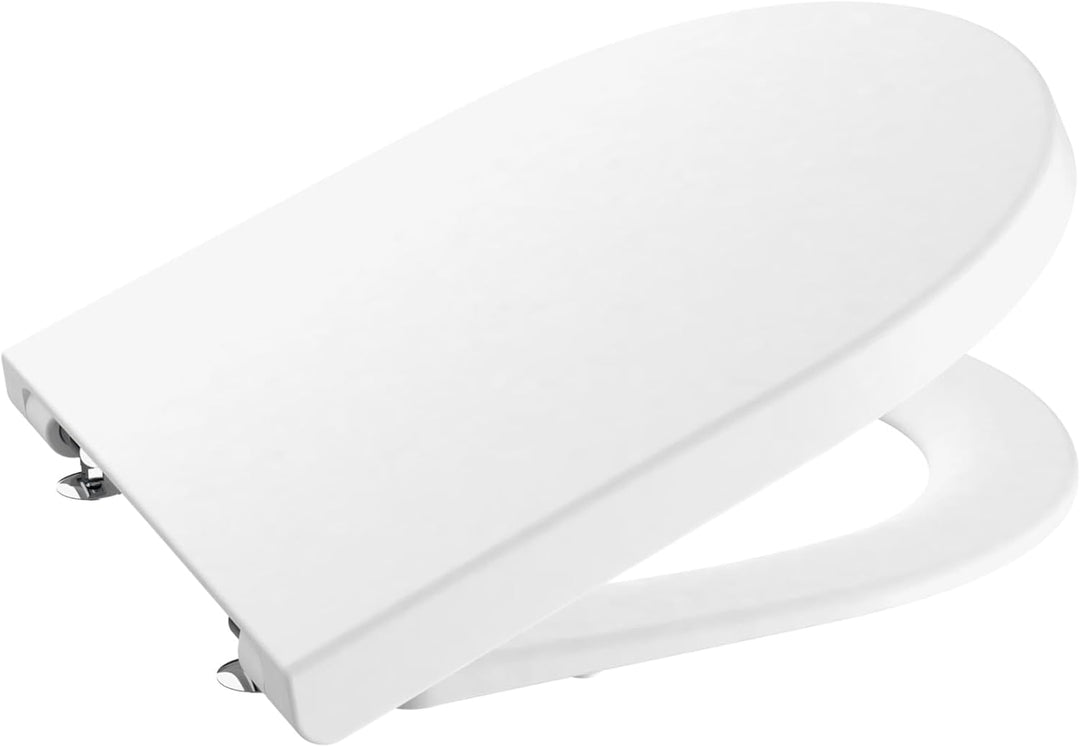 Roca ROUND WC-Sitz mit Absenkautomatik, weiss