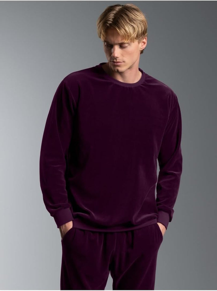 Trigema Nicki-Shirt S Aubergine, S Aubergine