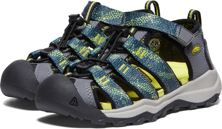 KEEN Unisex Kinder Newport Neo H2 Sandalen 24 EU Sea Moss Steel Grey, 24 EU Sea Moss Steel Grey