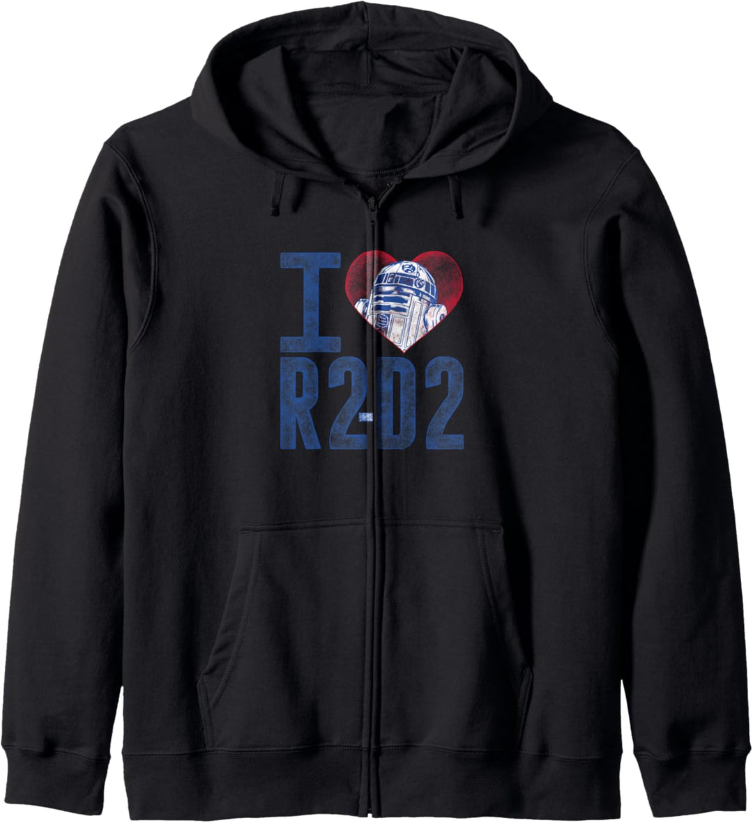 Star Wars I Heart R2-D2 Color Crayon Kapuzenjacke