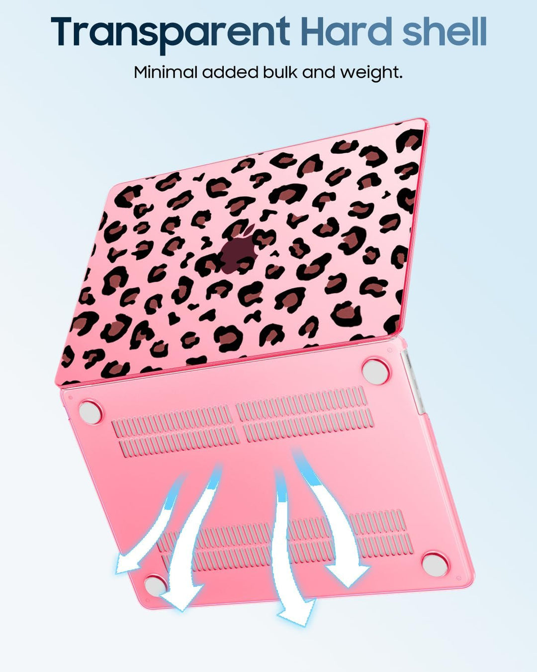 Fintie Hülle Kompatibel mit MacBook Air 13,6 Zoll M5 M4 M3 M2 (2026-2022) A3449 A3240 A3113 A2681, U