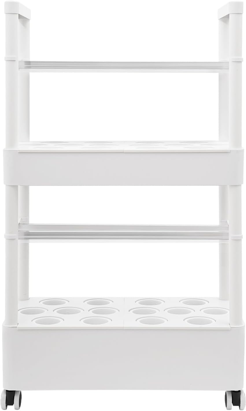 Hydroponisches Anbausystem mit LED-Beleuchtung, 2 Ebenen, 28 Pflanzlöcher, Indoor-Garten-Kit mit Rol