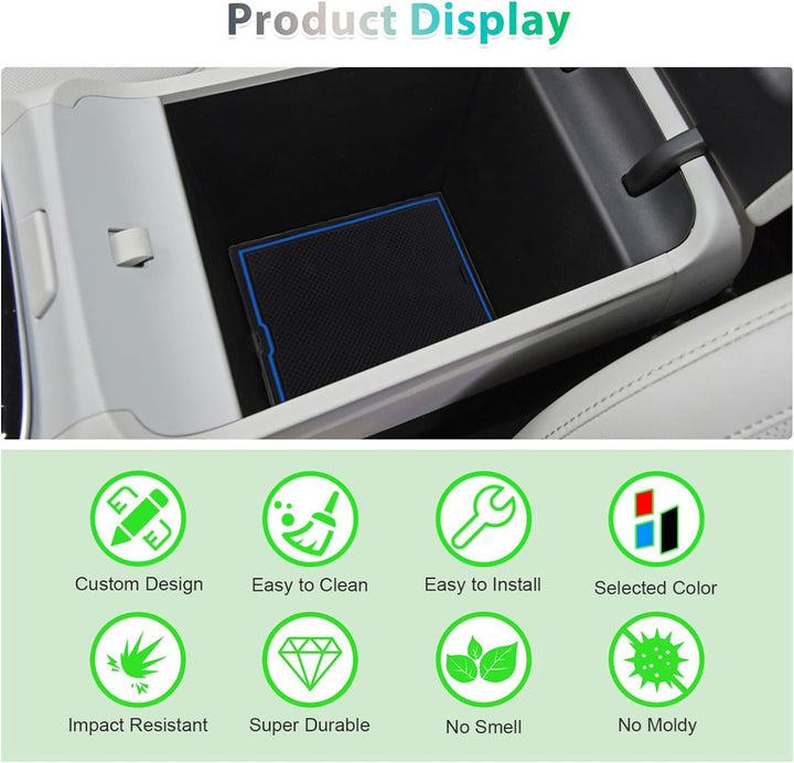 GAFAT Hyunda-i Tucson NX4 2021-2024 2025 (Elektronische Automatik) Antirutschmatten, Tucson 2023 Gum