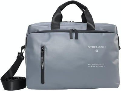Strellson - stockwell 2.0 charles briefbag mhz Khaki Farbe:grau / Material:polyester,synthetic, Farb