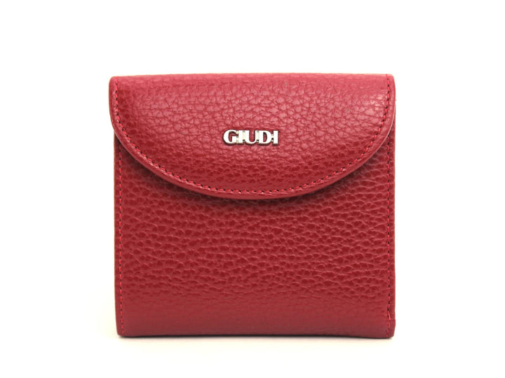 Giudi ® Geldbörse für Damen Leder Klein Blau Echtleder Mini Minimalistisch Mit Münzfach Kartenfächer
