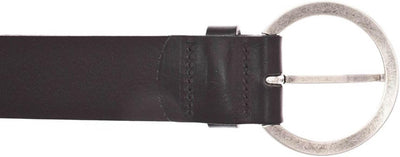 Vanzetti 35mm Full Leather Belt W95 Black