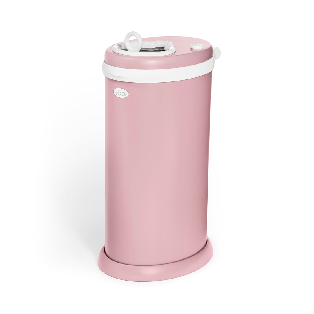 Ubbi Stainless Steel Diaper Pail, Odor Locking, No Special Bag Required, Award-Winning, Registry Mus
