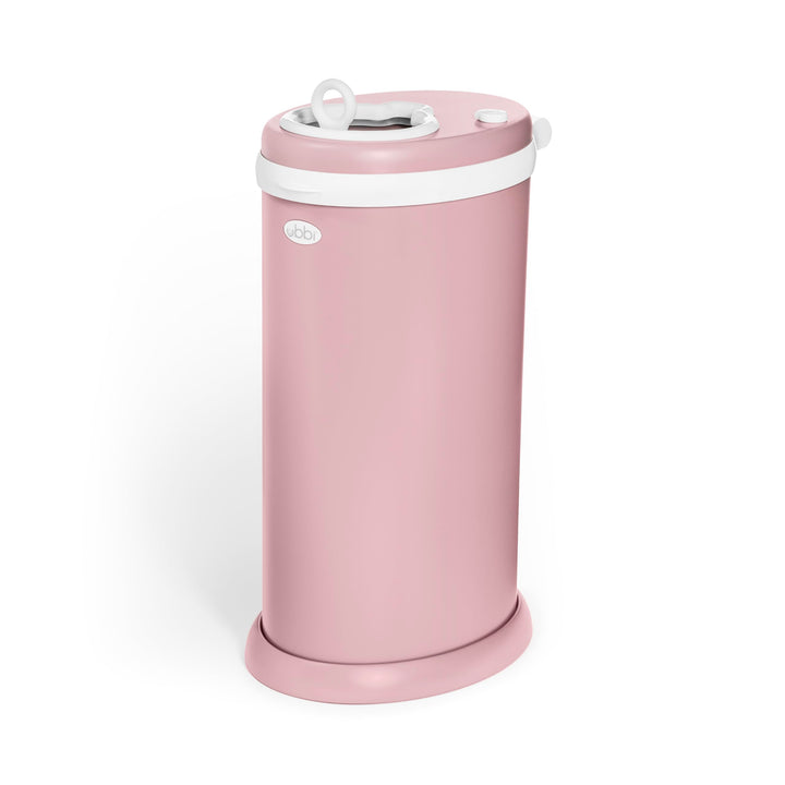 Ubbi Stainless Steel Diaper Pail, Odor Locking, No Special Bag Required, Award-Winning, Registry Mus