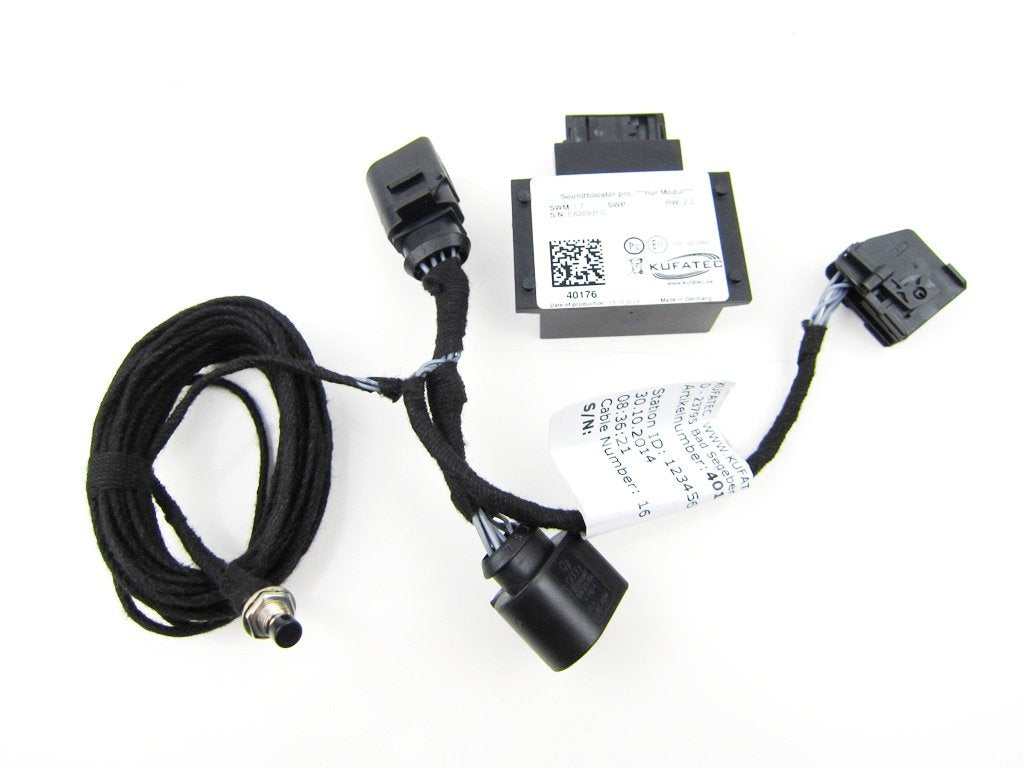 Kufatec Sound Booster Pro Active Modul Soundbooster V6 V8 Sound für TDI