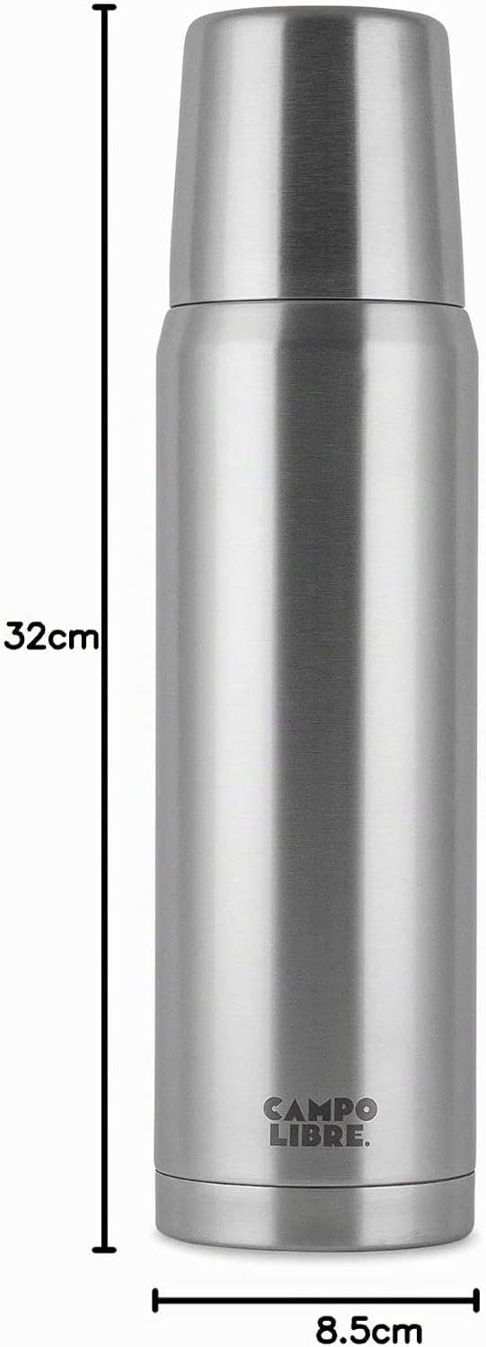 Campo Libre. Jaco® Thermoskanne 1L, 750ml, 500ml I Thermos mit Becher I Unsere Thermosflasche mind.