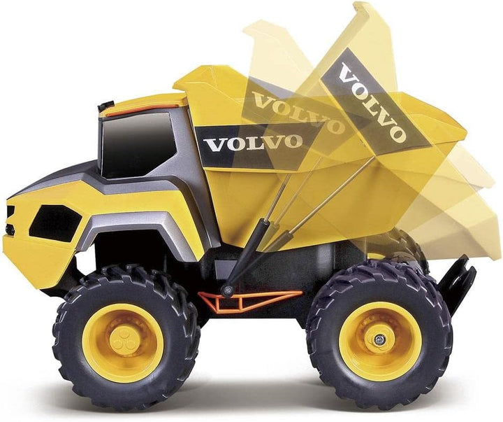 Maisto Tech R/C Volvo A25 Hauler: Ferngesteuerter Kipper mit Kippfunktion, mit Stick-Controller, ab
